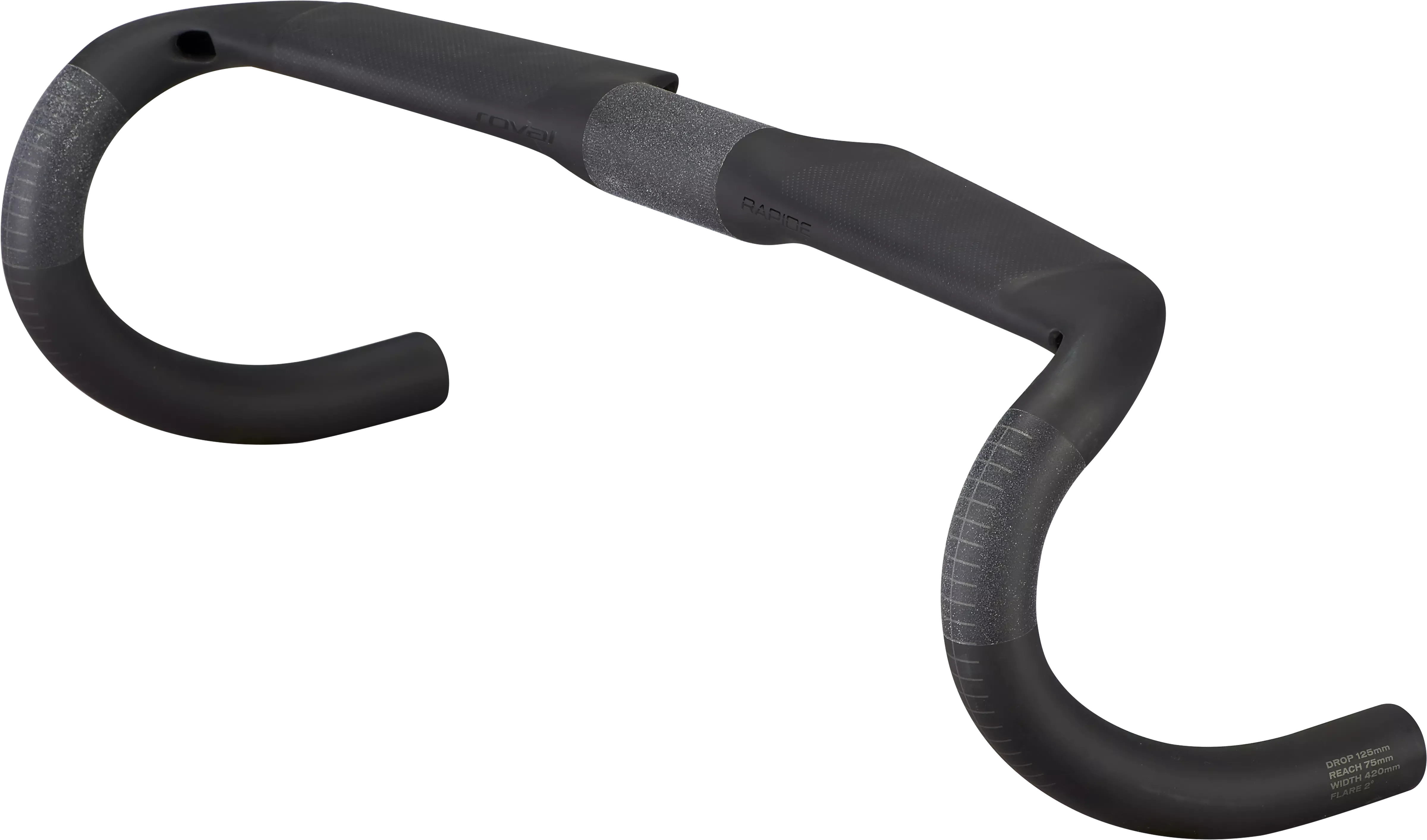 2023 Specialized ROVAL RAPIDE RD BAR BLK/CHAR 31.8X40 Black/Charcoal HANDLEBAR