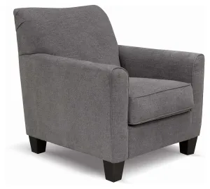 Akinlane Pewter Accent Chair