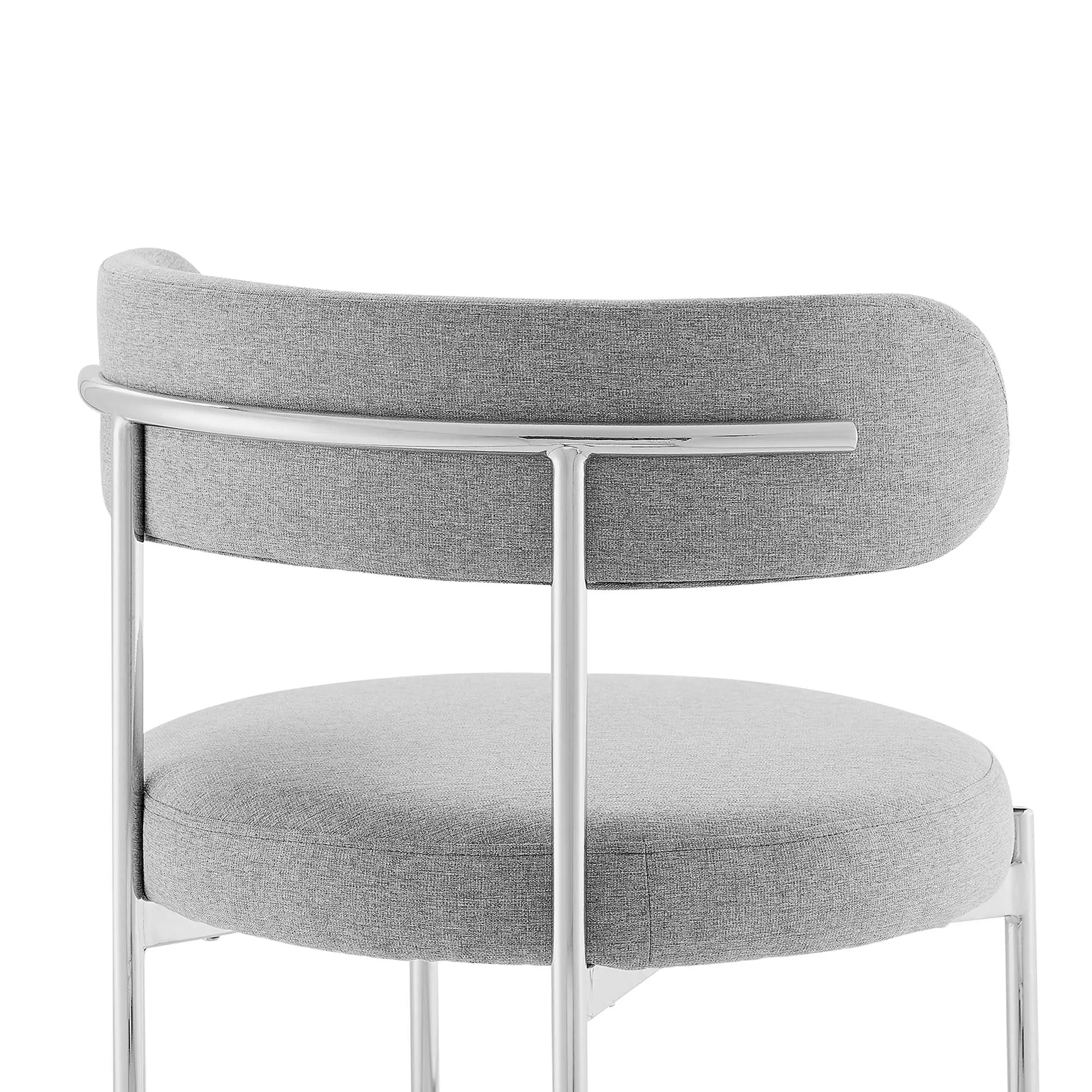 Albie Fabric Dining Chairs - Set of 2 by Modway