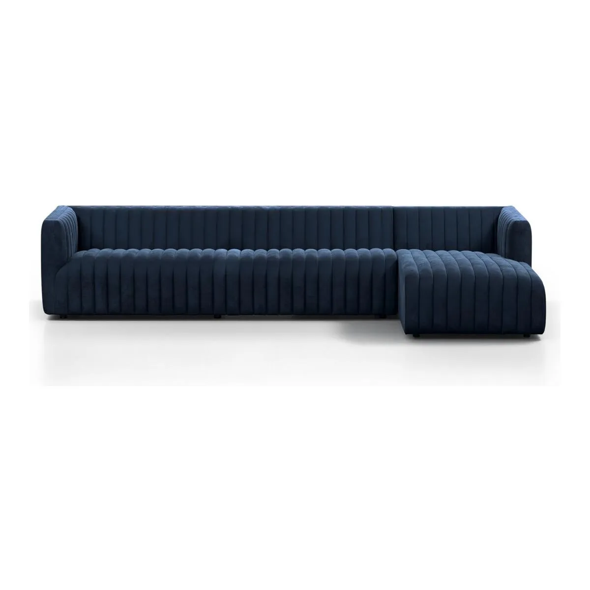 Alexander 2-Piece Sectional - RAF - Sapphire Navy - 126"