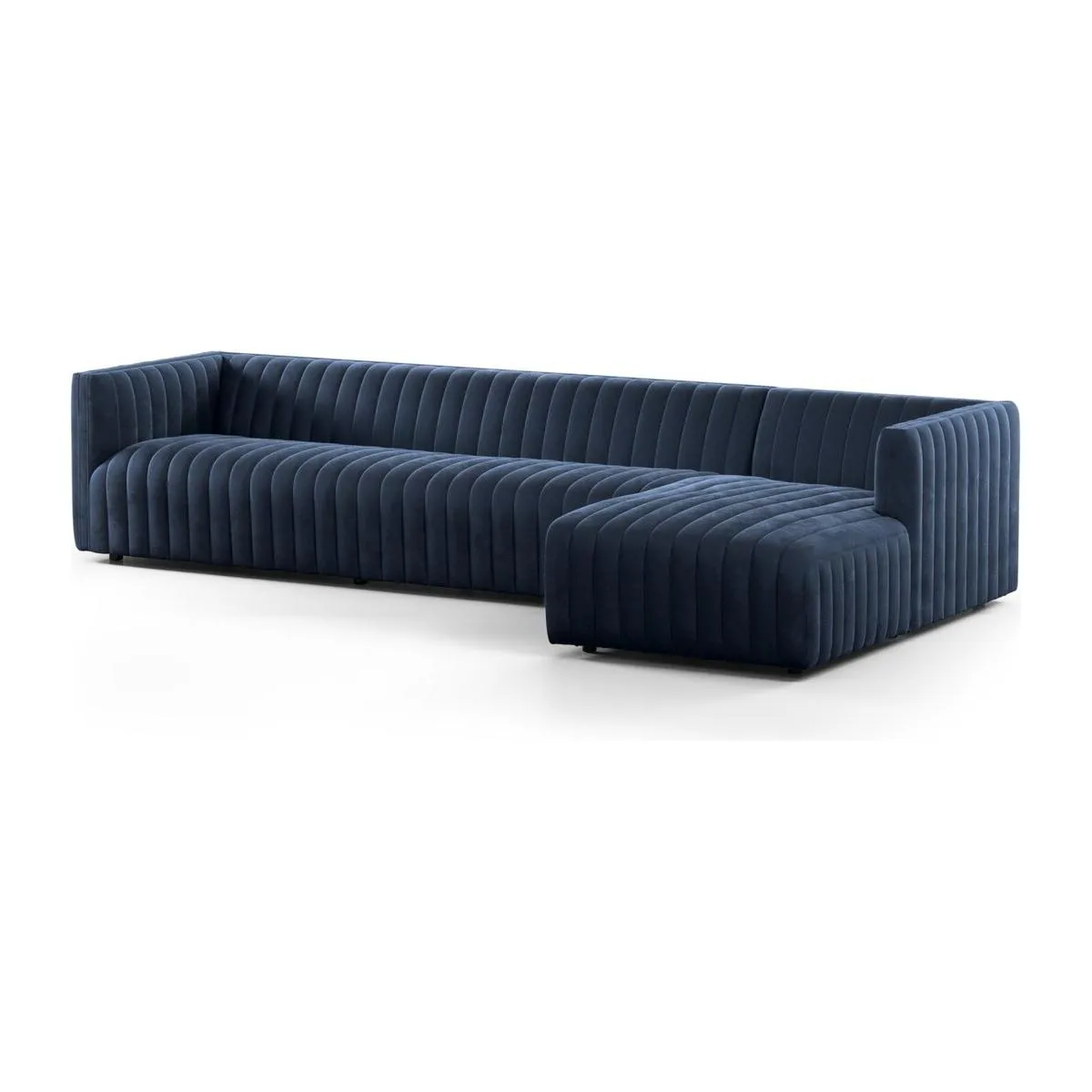 Alexander 2-Piece Sectional - RAF - Sapphire Navy - 126"