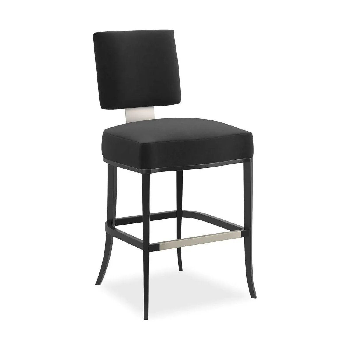 Allocated Counter Stool - Black, Gold
