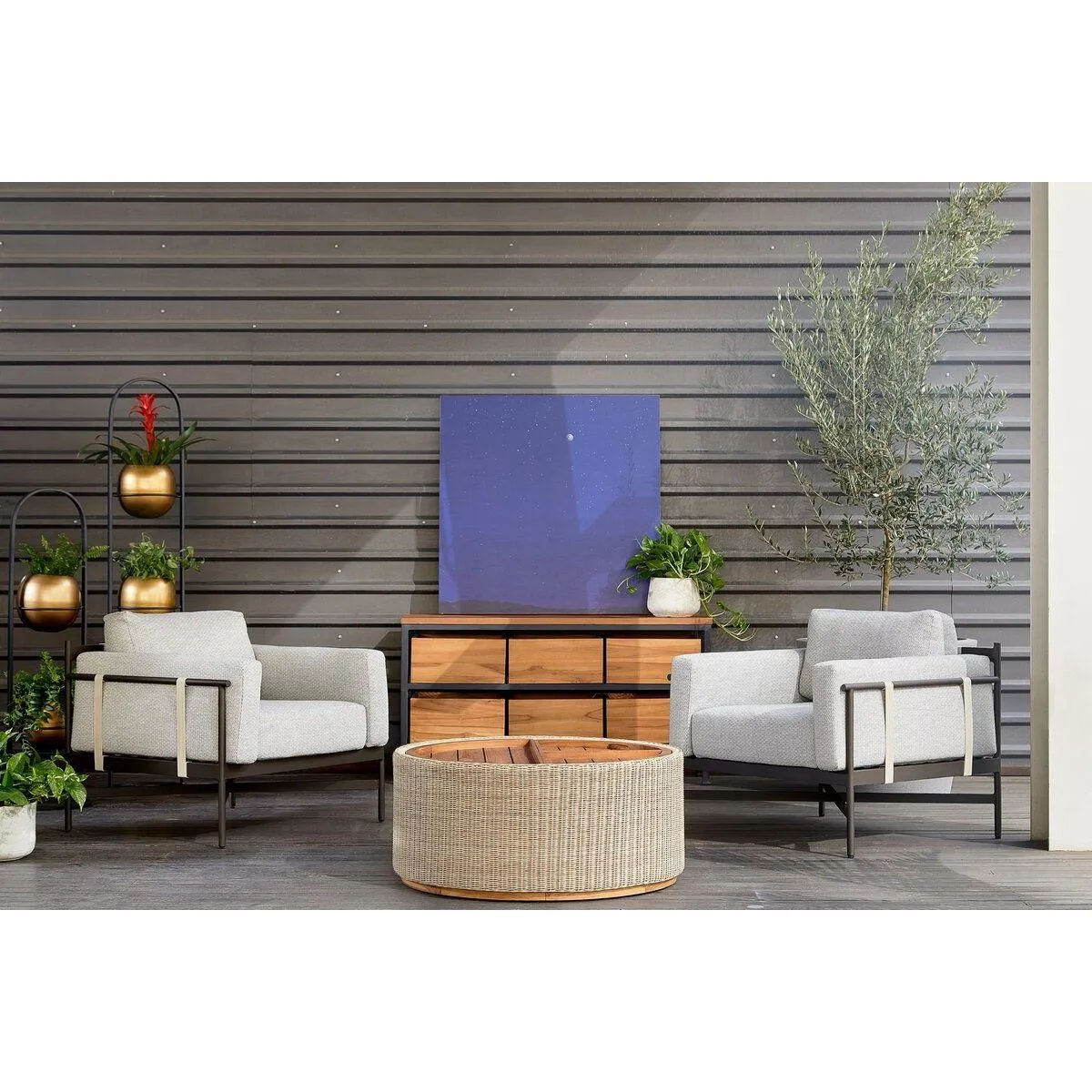 Amaya Outdoor Chair - Faye Sand