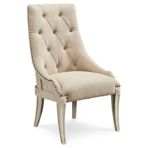 Arch Salvage Reeves Host Chair - Beige