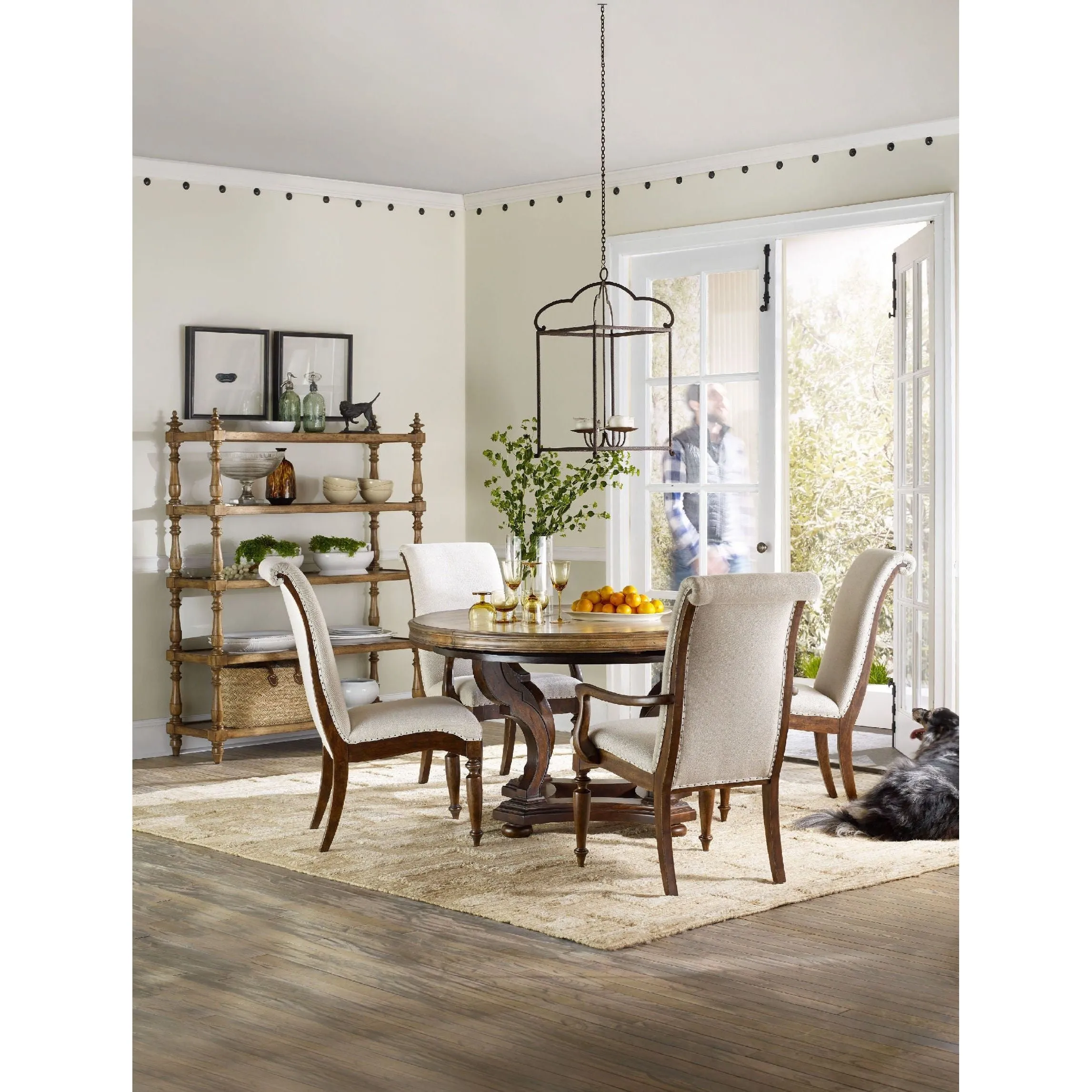 Archivist Upholstered Arm Chair - Beige