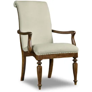 Archivist Upholstered Arm Chair - Beige