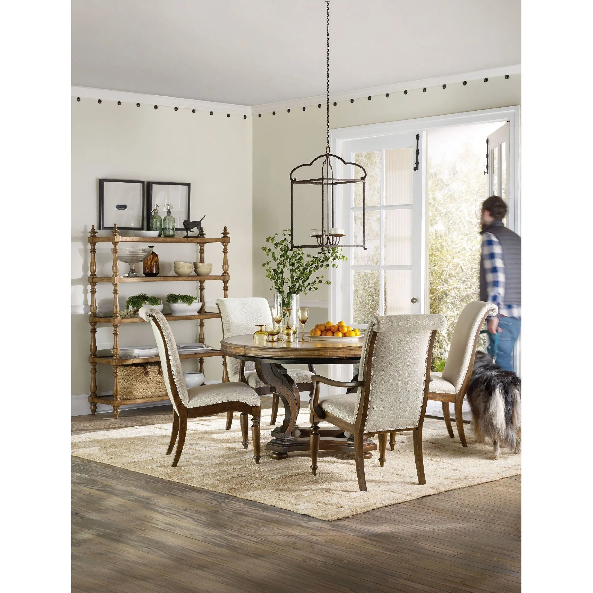 Archivist Upholstered Arm Chair - Beige