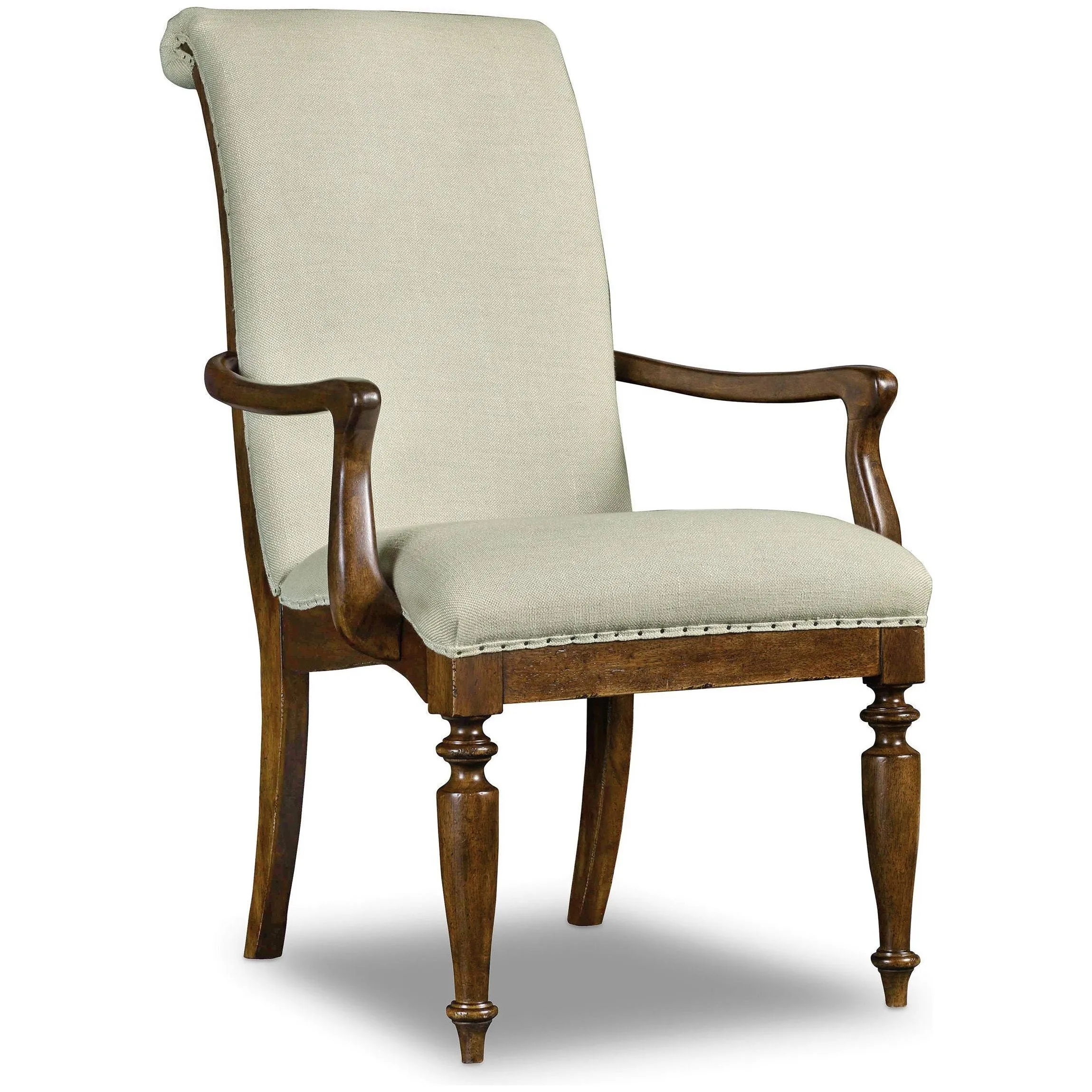 Archivist Upholstered Arm Chair - Beige