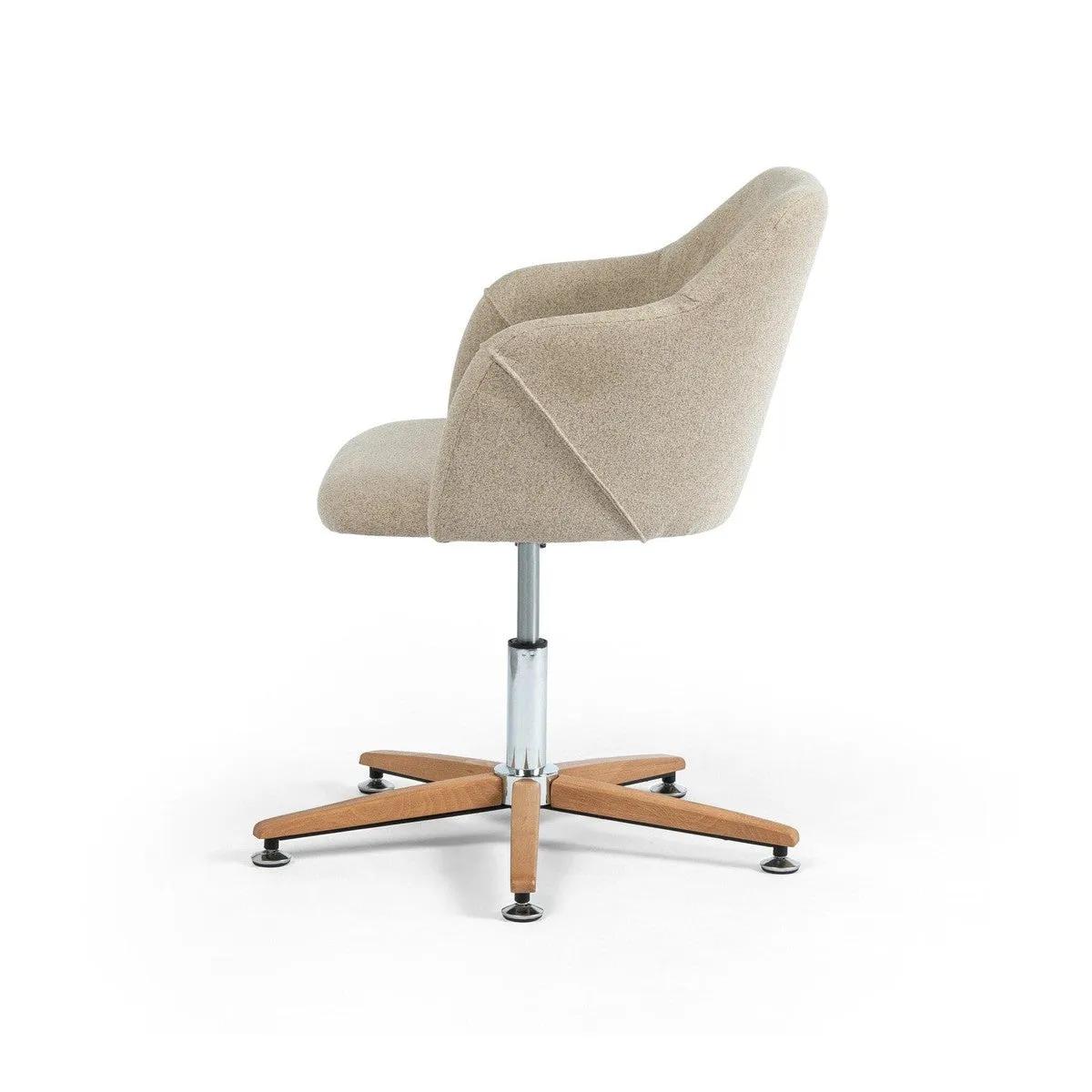 Ariana Desk Chair - Fedora Oatmeal