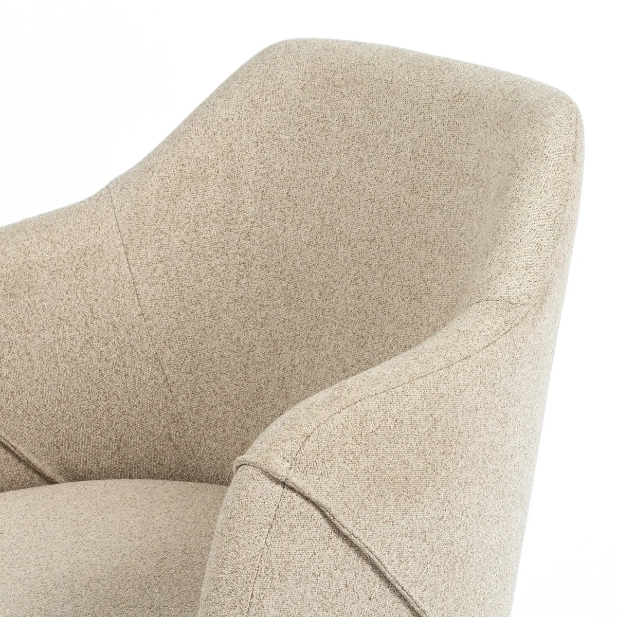 Ariana Desk Chair - Fedora Oatmeal