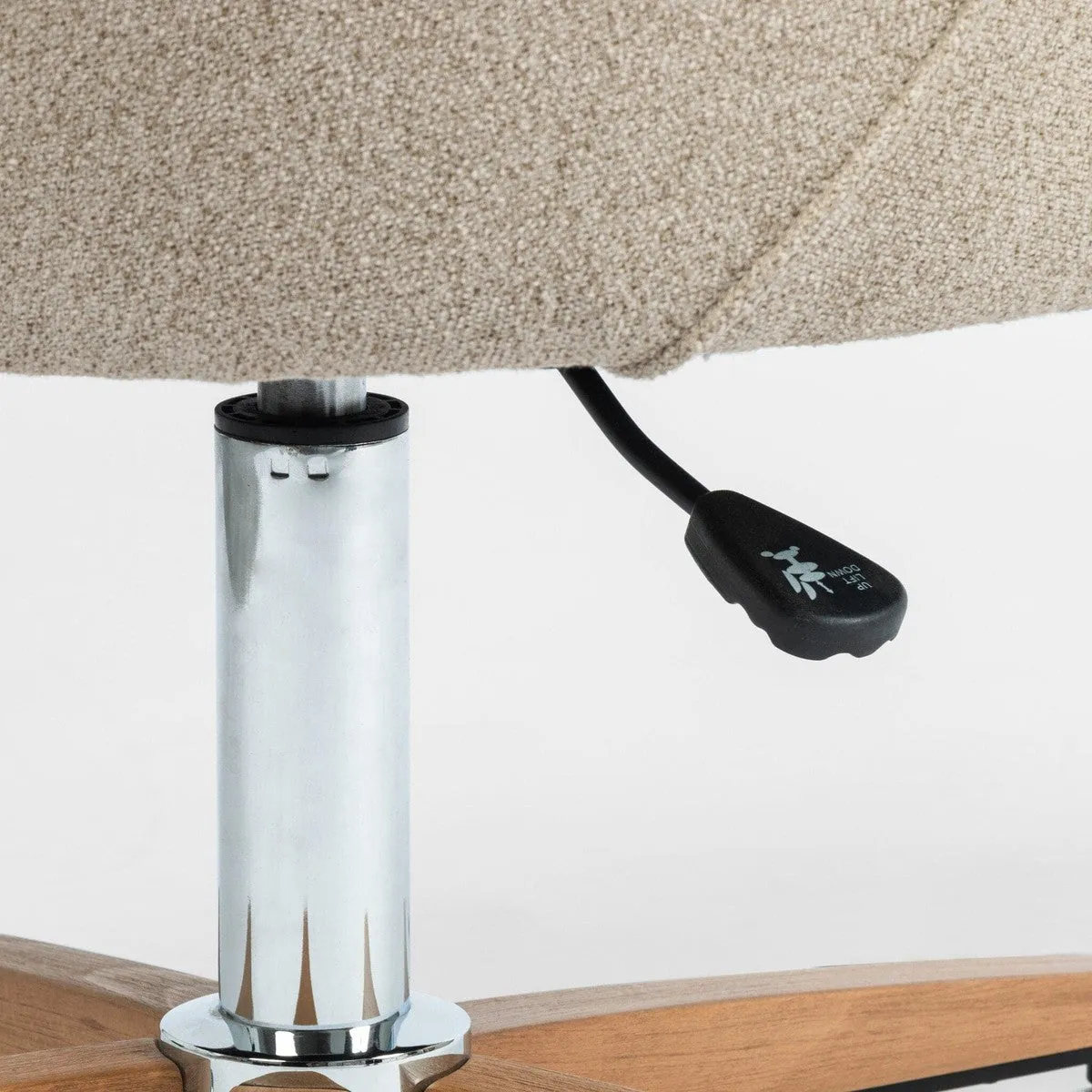 Ariana Desk Chair - Fedora Oatmeal
