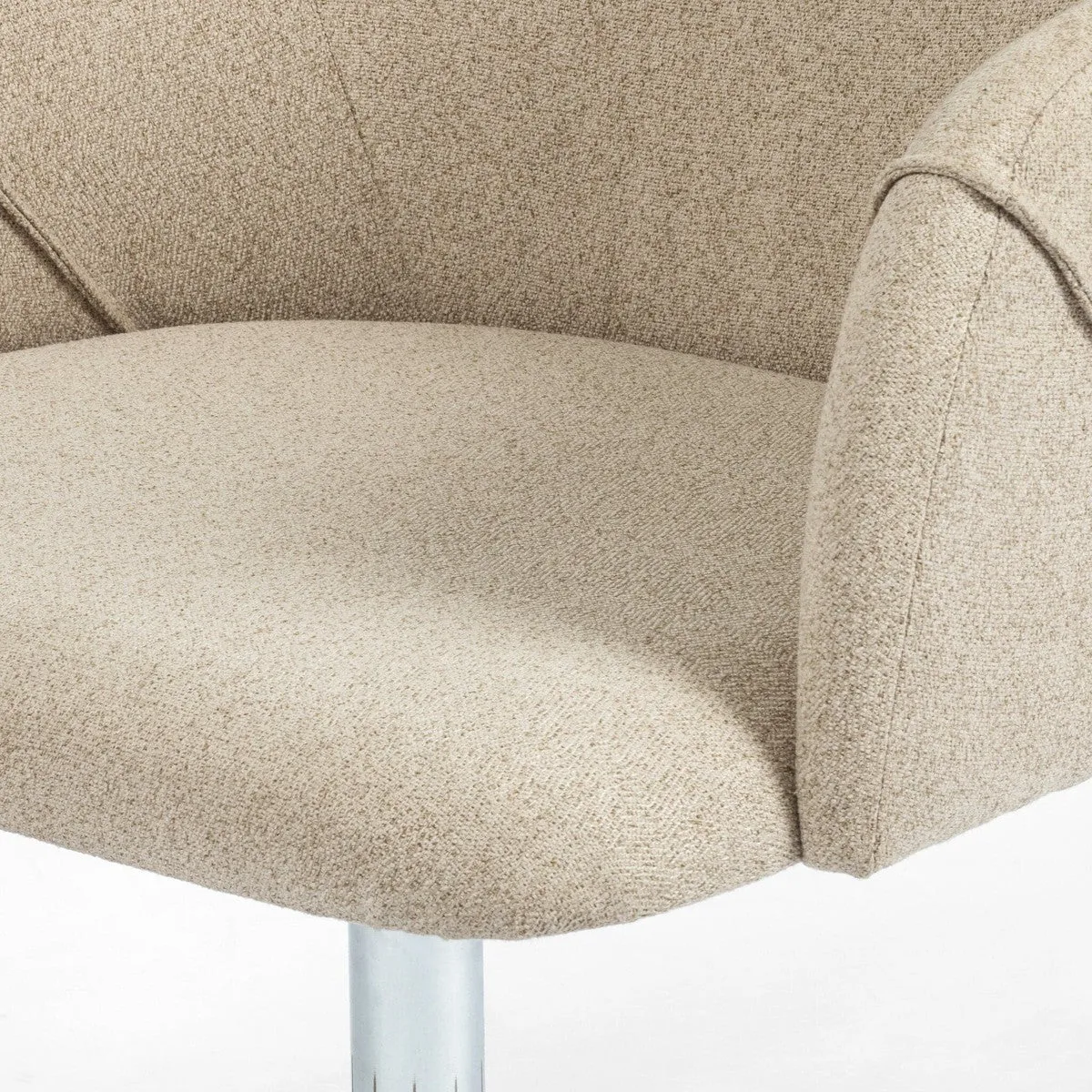 Ariana Desk Chair - Fedora Oatmeal