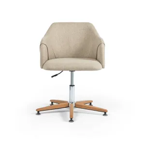 Ariana Desk Chair - Fedora Oatmeal