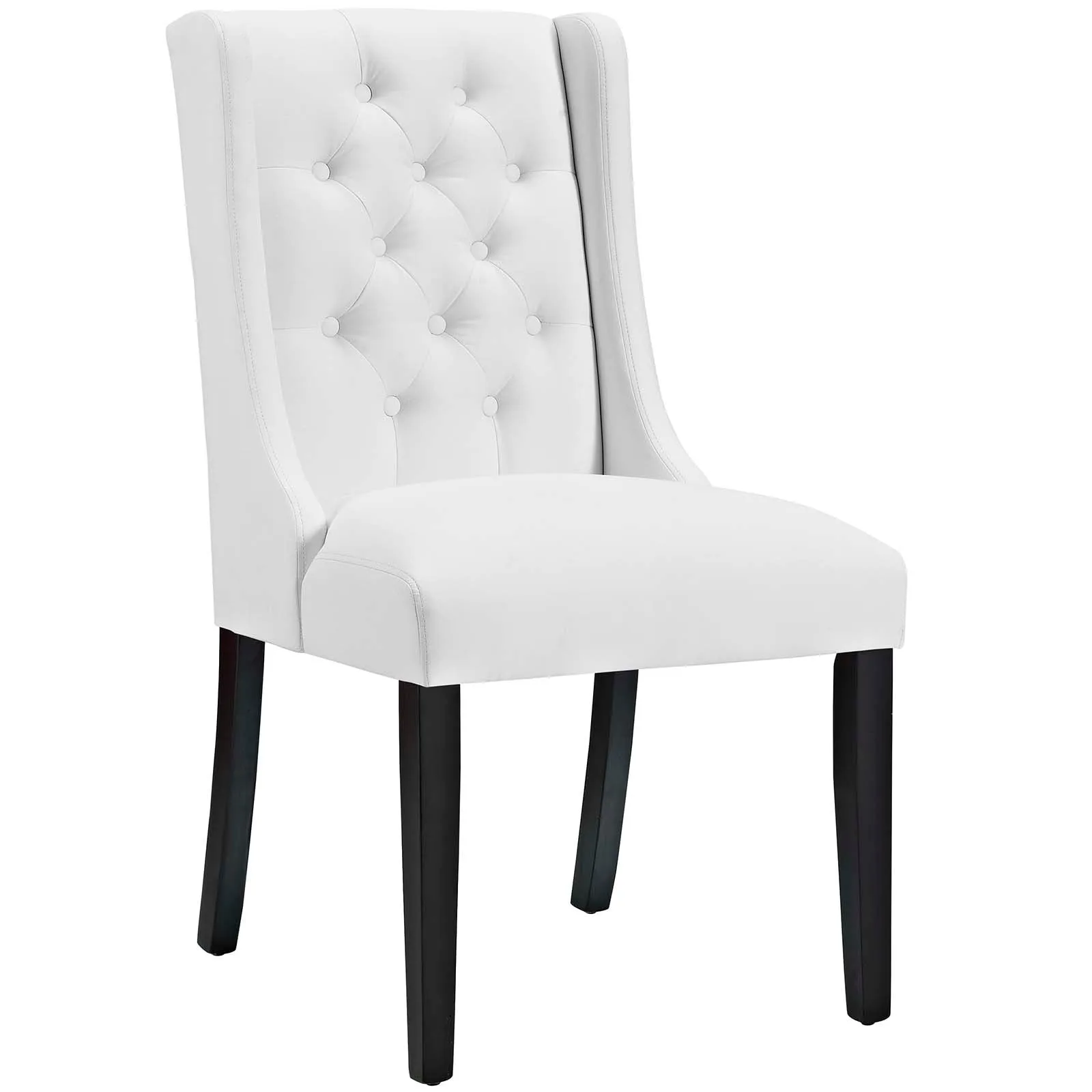 Baronet Dining Chair Vinyl Set of 4 by Modway