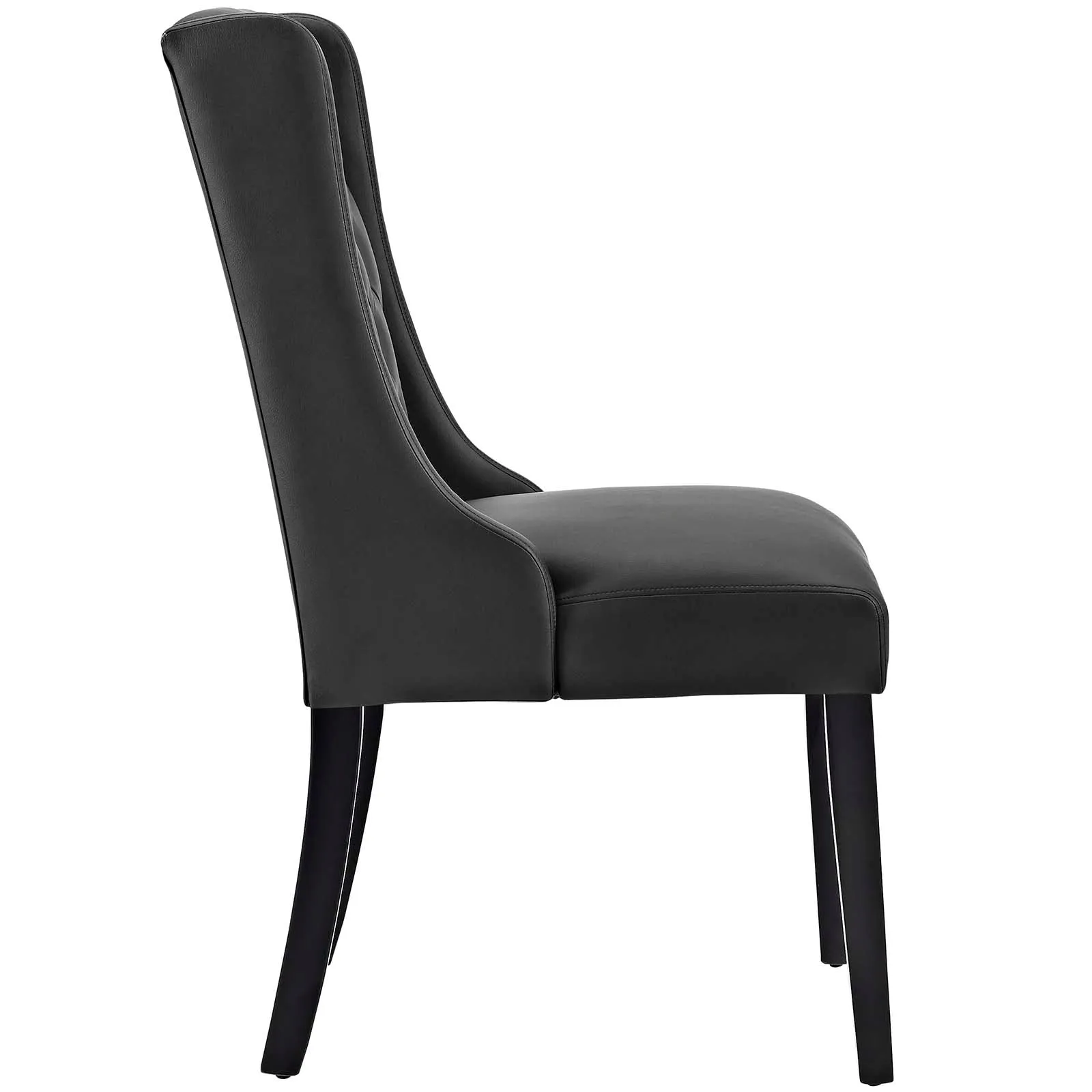 Baronet Dining Chair Vinyl Set of 4 by Modway