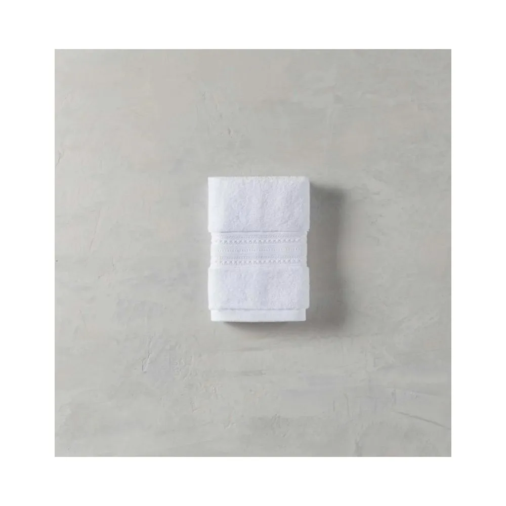 Better Homes & Gardens BHS100010993100 6 Piece Solid Bath Towel Set, Arctic White