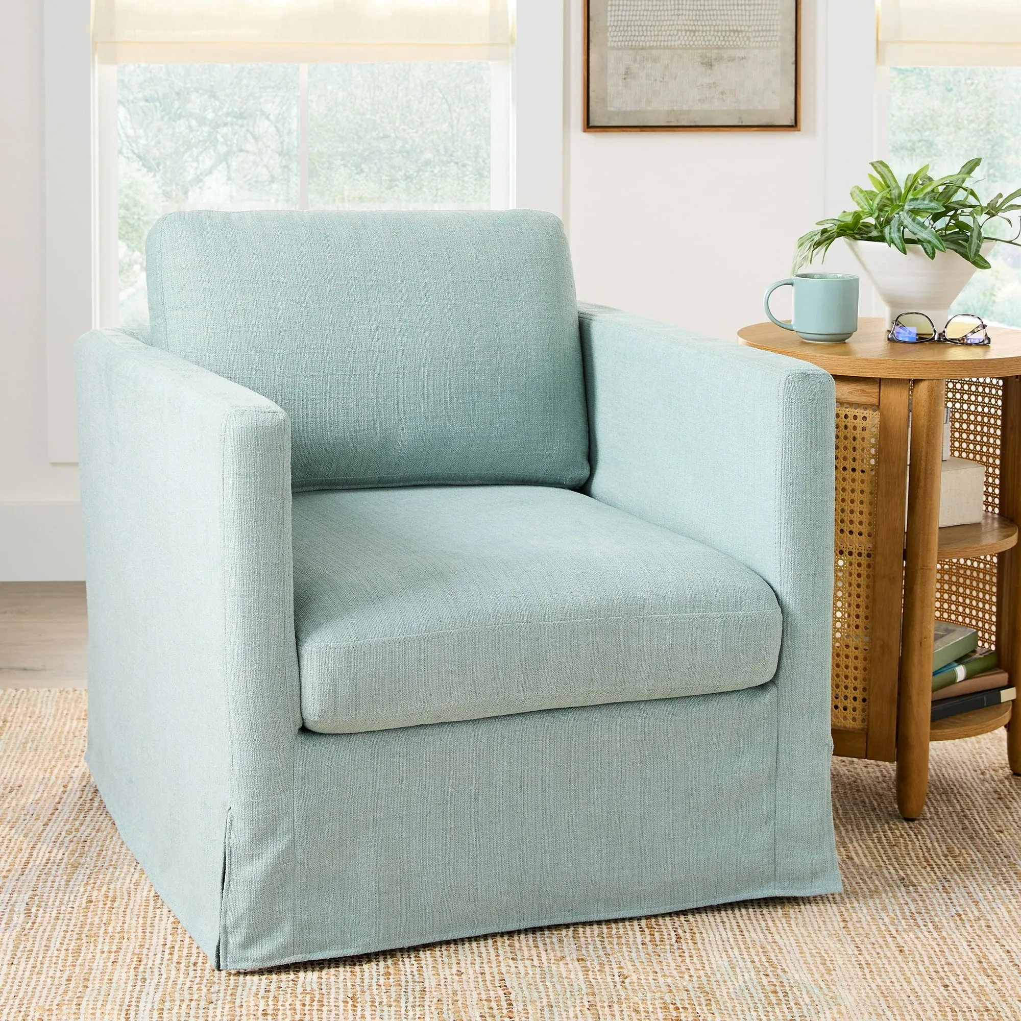 Better Homes & Gardens DJ4427006471001 Waylen Accent Chair, River Green