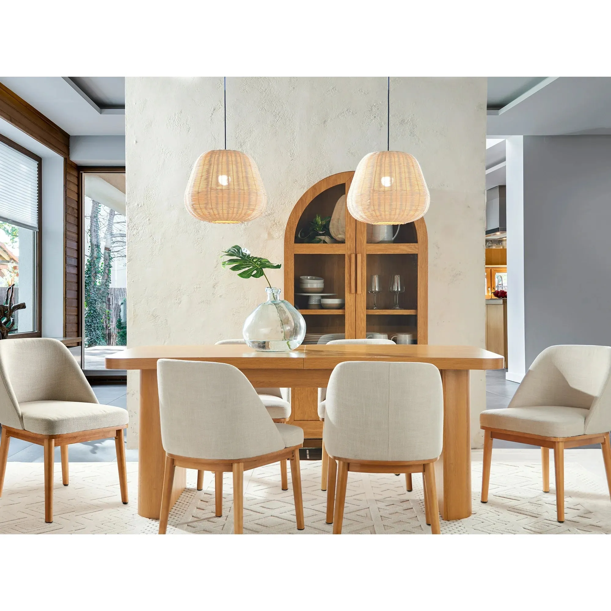 Better Homes and Gardens BH33039360710A1 Springwood Dining Chair, Light Honey Finish Light Honey