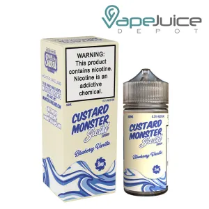 Blueberry Vanilla Custard Monster Swirl 100ml