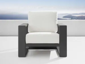 Canyon Outdoor Aluminum Lounge Chair
