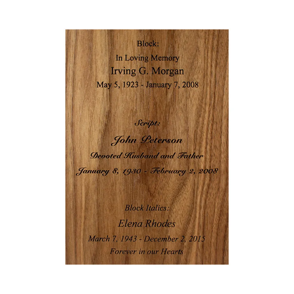Cape Hatteras Lighthouse Cremation Urn with Wood Art Inlay