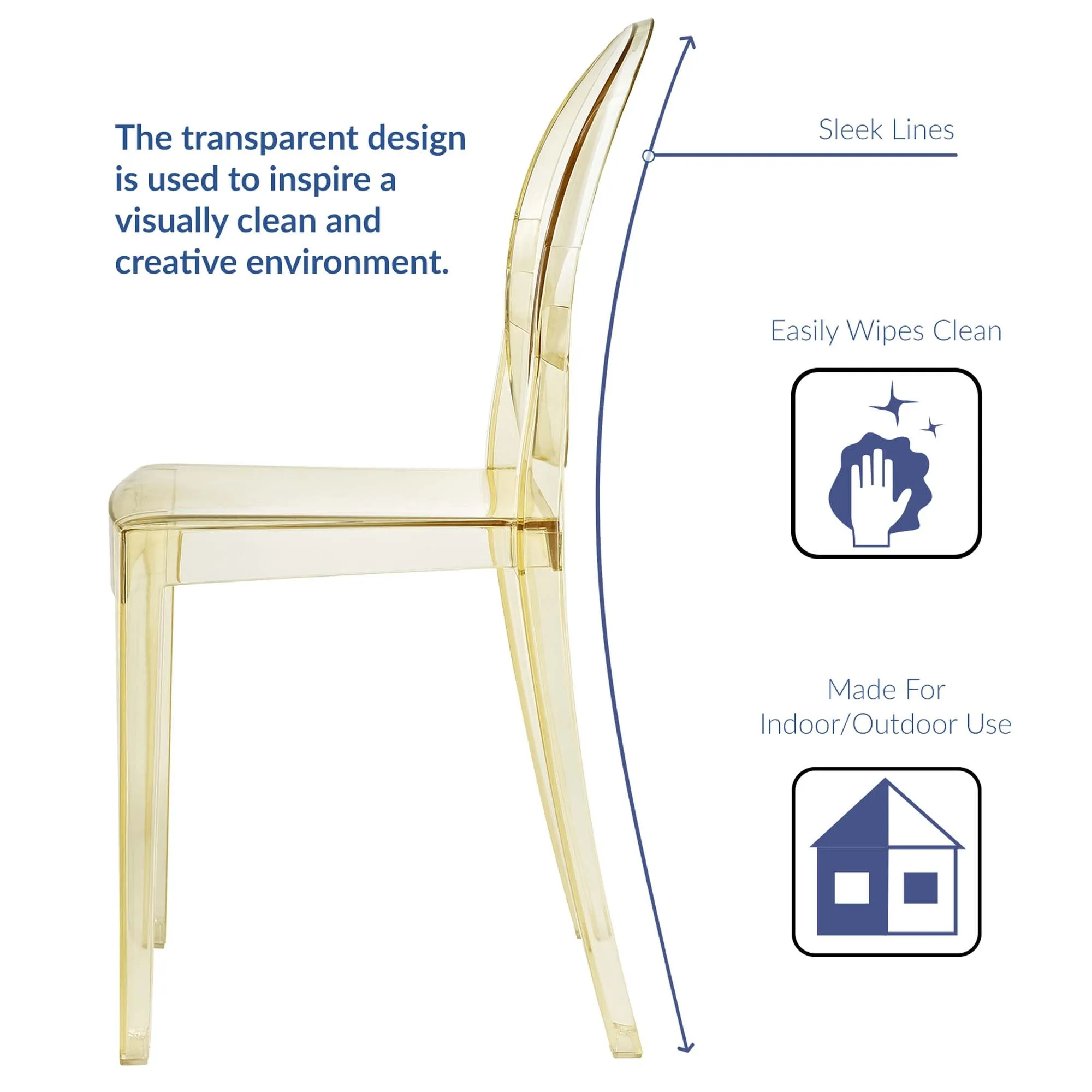 Casper Dining Chairs Set of 2 by Modway