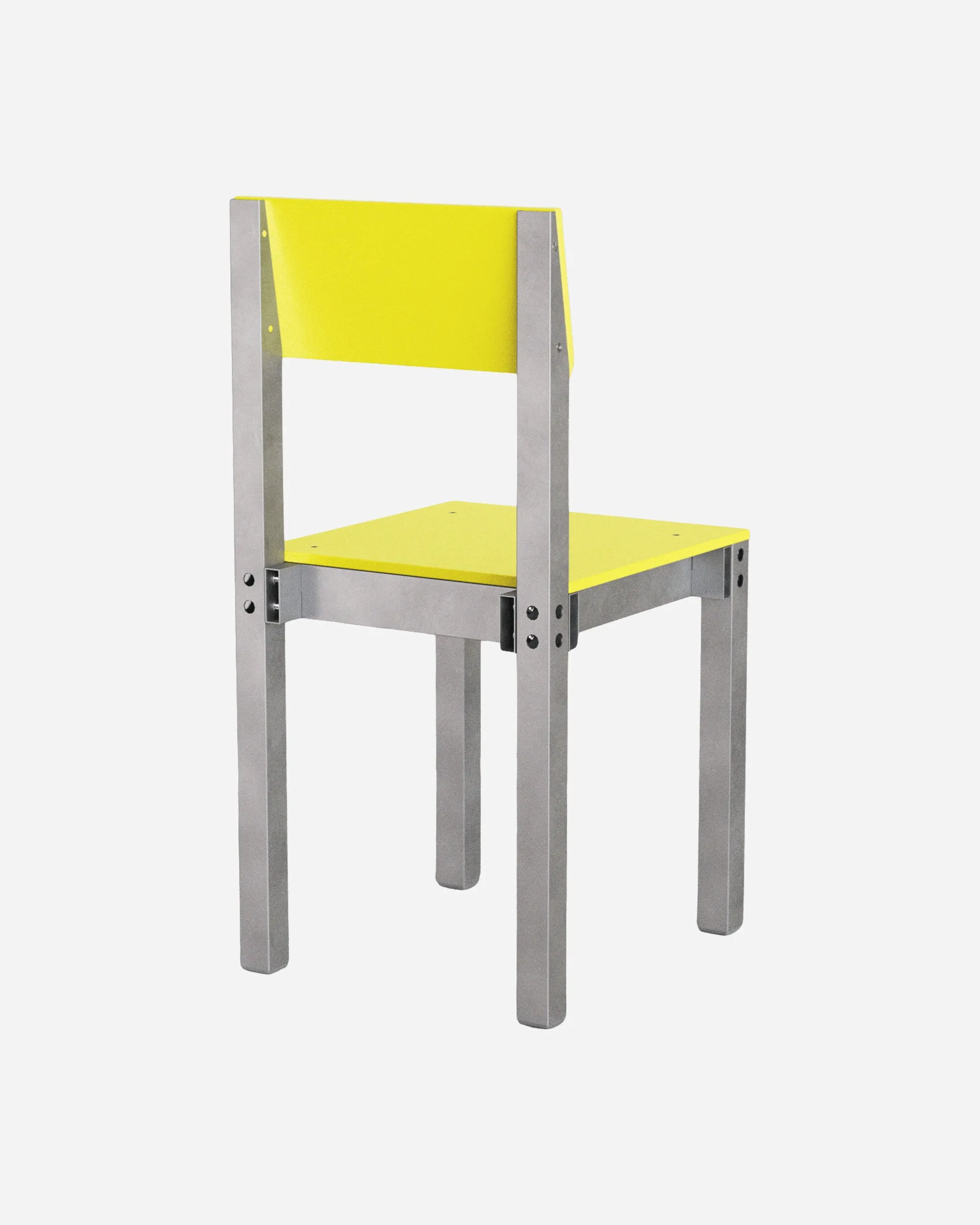 Chair One Alu / Chartreuse
