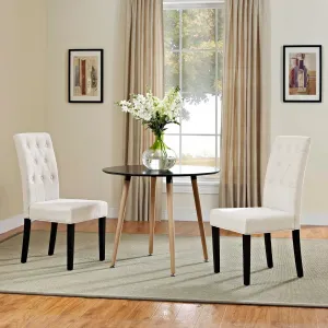 Confer Dining Side Chair Fabric Set of 2 by Modway