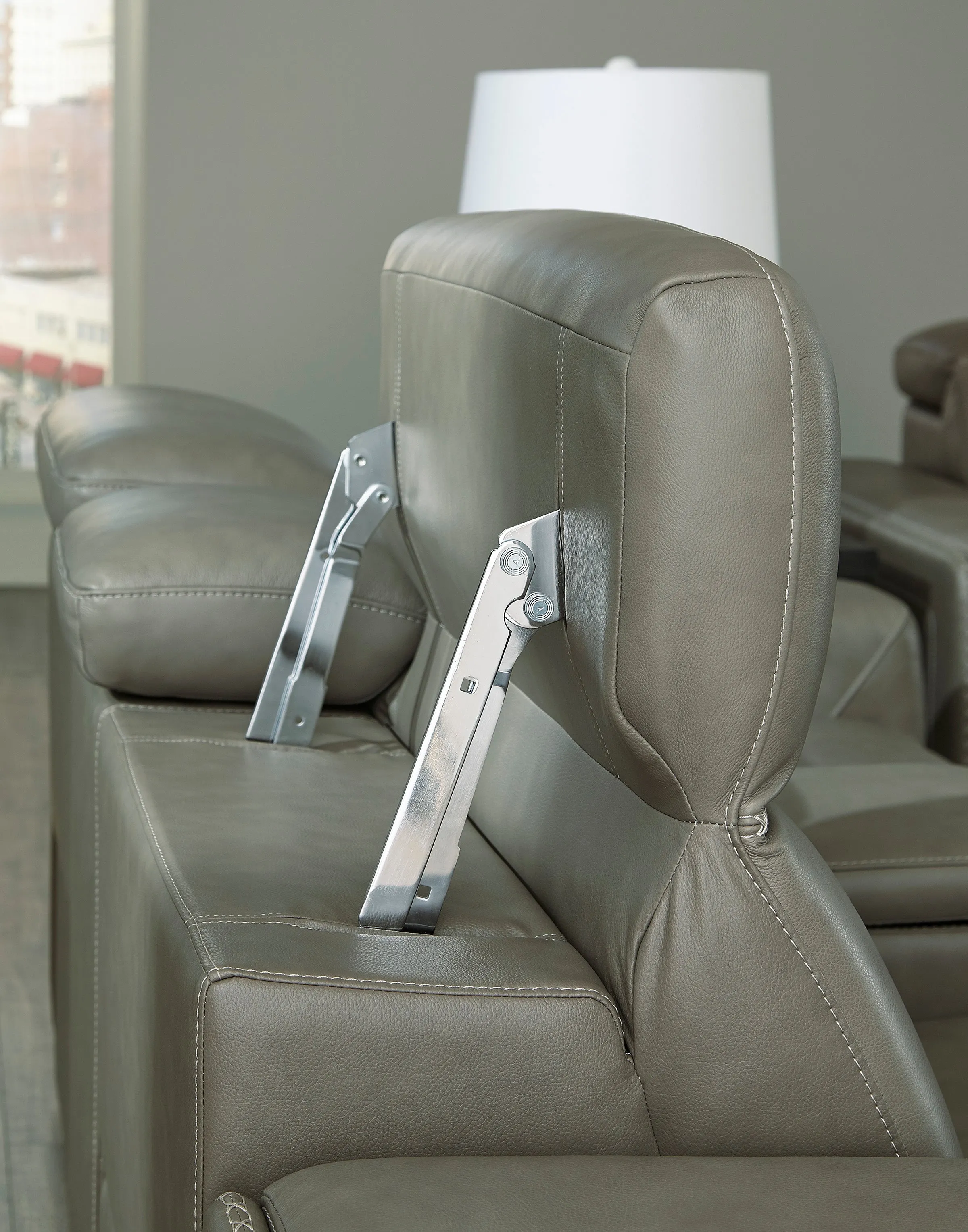 Cori Leather RAF Chaise