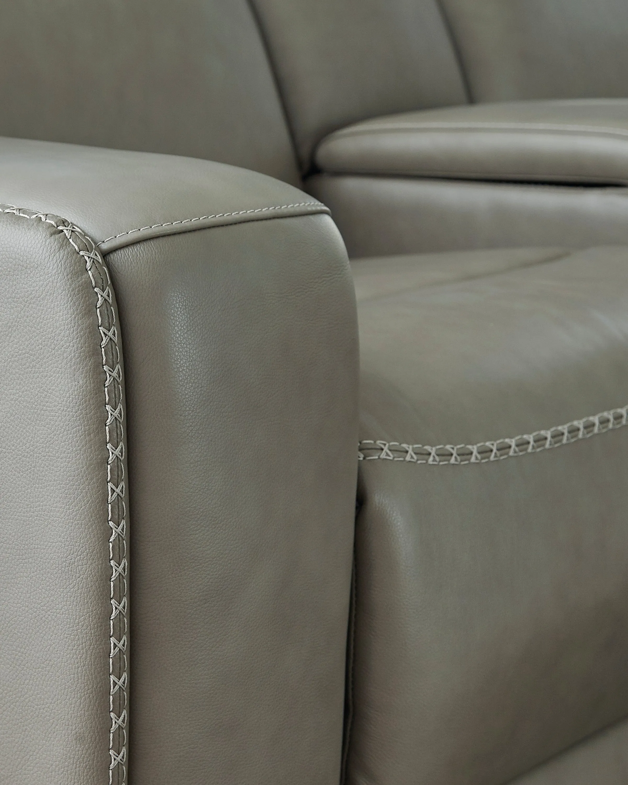 Cori Leather RAF Chaise