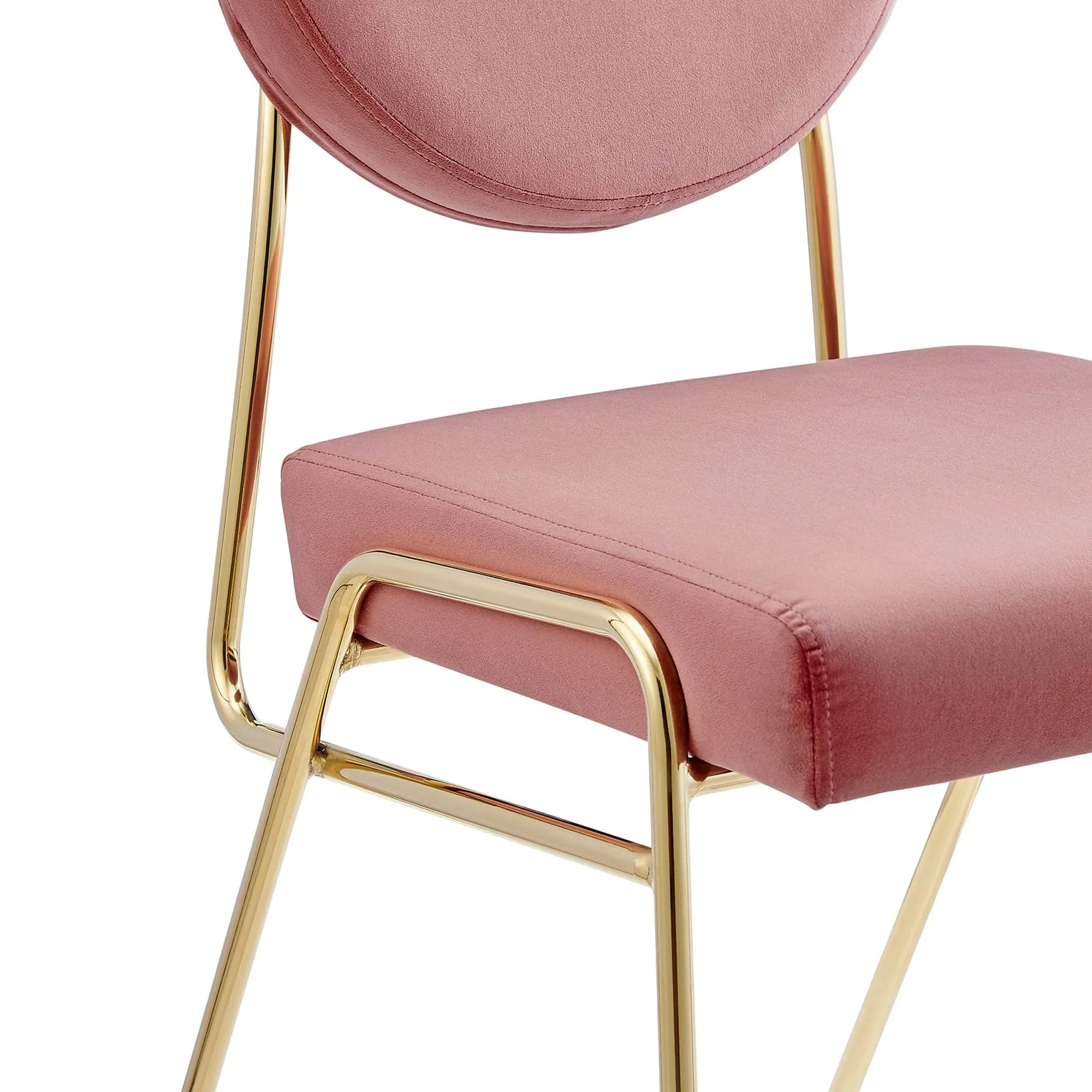 Craft Performance Velvet Dining Side Chair by Modway