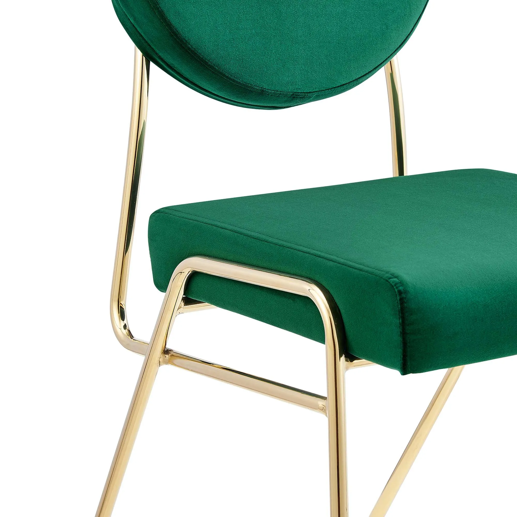 Craft Performance Velvet Dining Side Chair by Modway