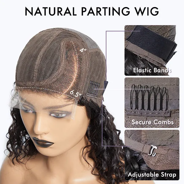 Crazy Wednesday | Ash Blonde Highlight Loose Wave Glueless Minimalist HD Lace Short Wavy Wig Pre-Cut Lace