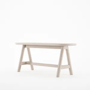 Curbus Oval Bench - White Ash