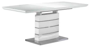 Danny Extendable Dining Table - White