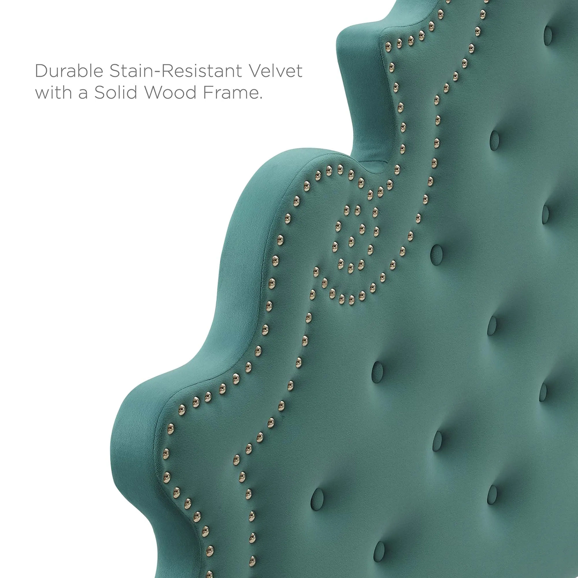 Diana Tufted Performance Velvet Headboard by Modway