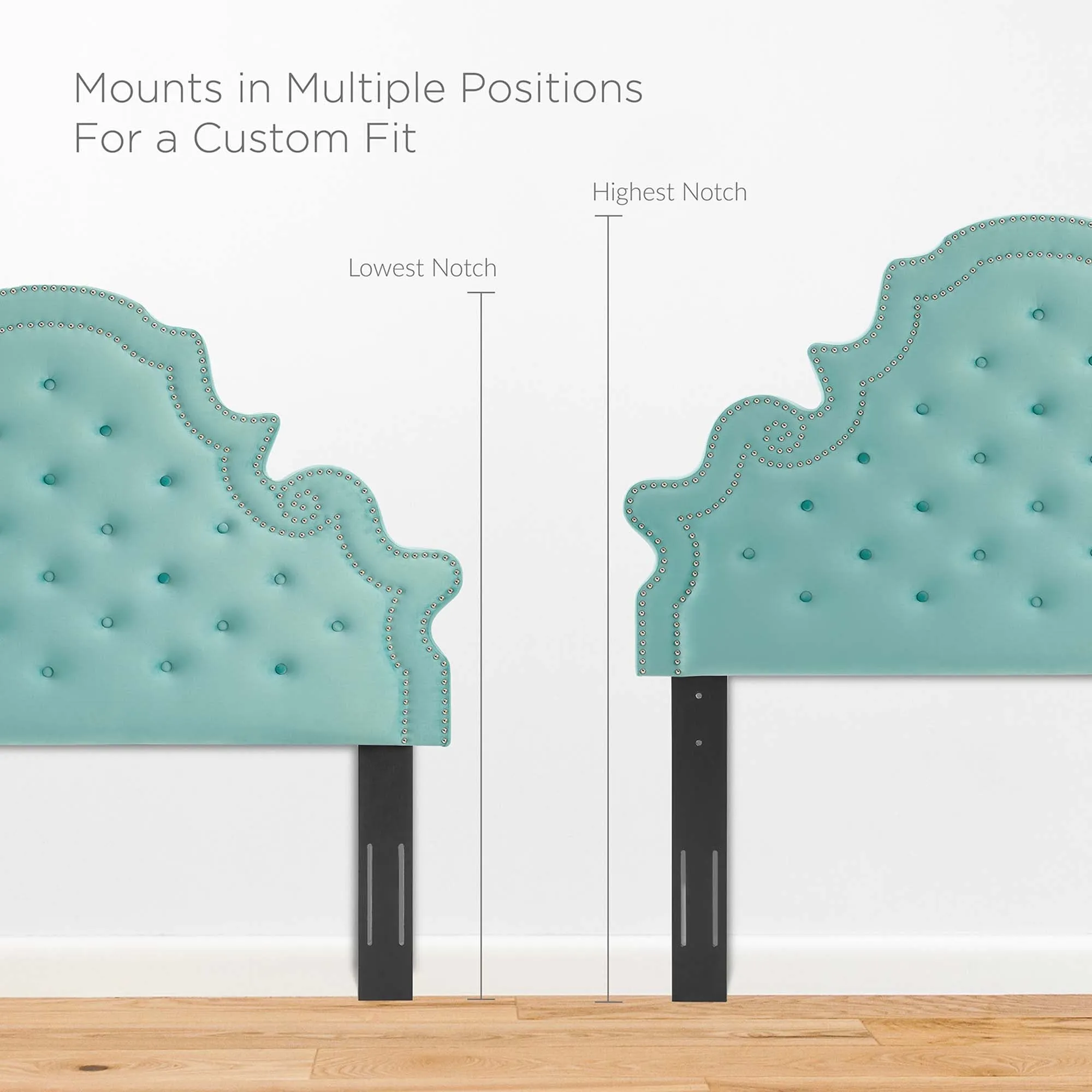 Diana Tufted Performance Velvet Headboard by Modway