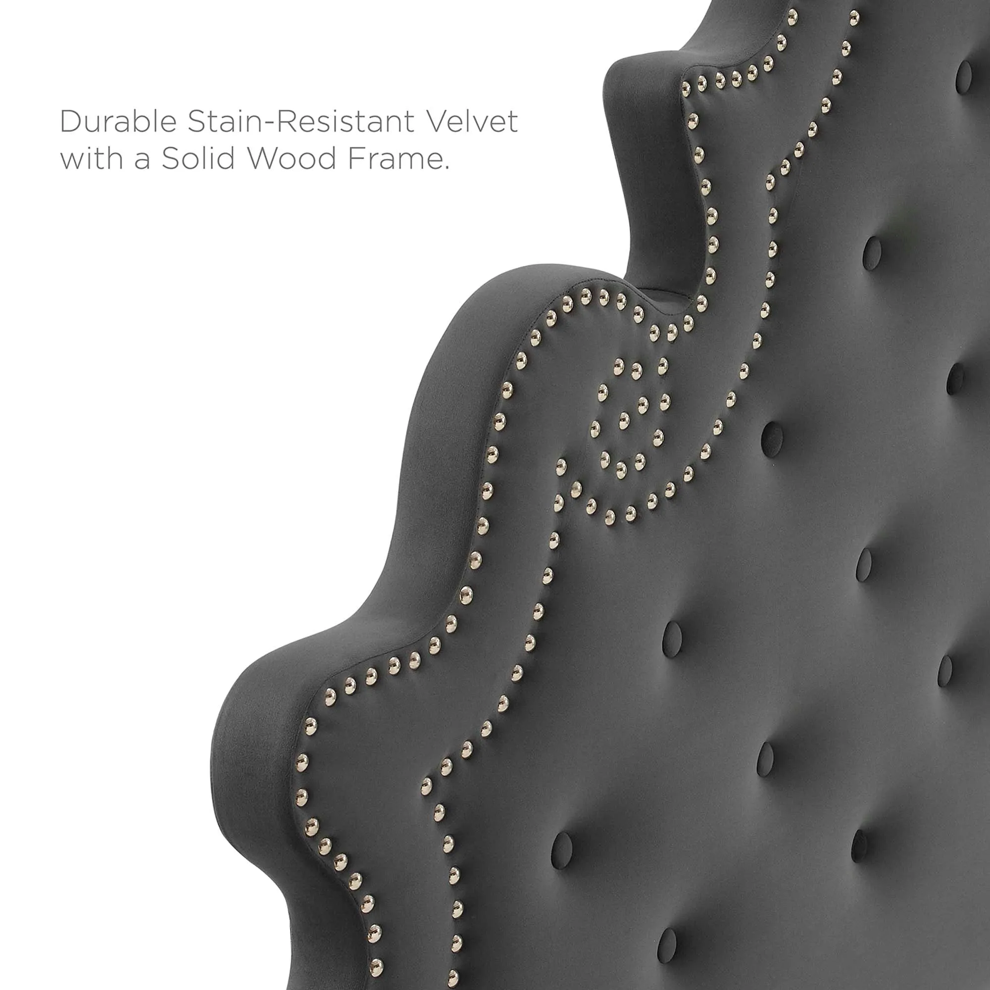 Diana Tufted Performance Velvet Headboard by Modway