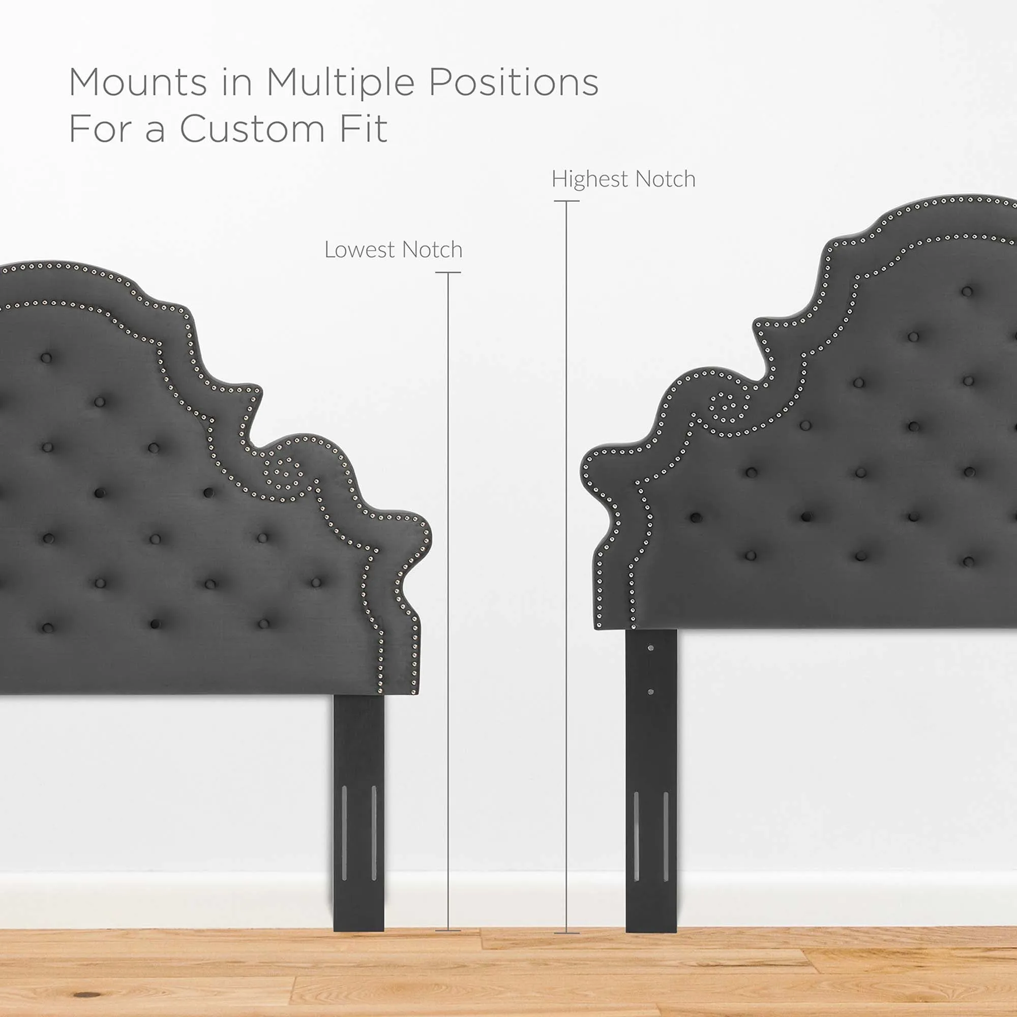 Diana Tufted Performance Velvet Headboard by Modway