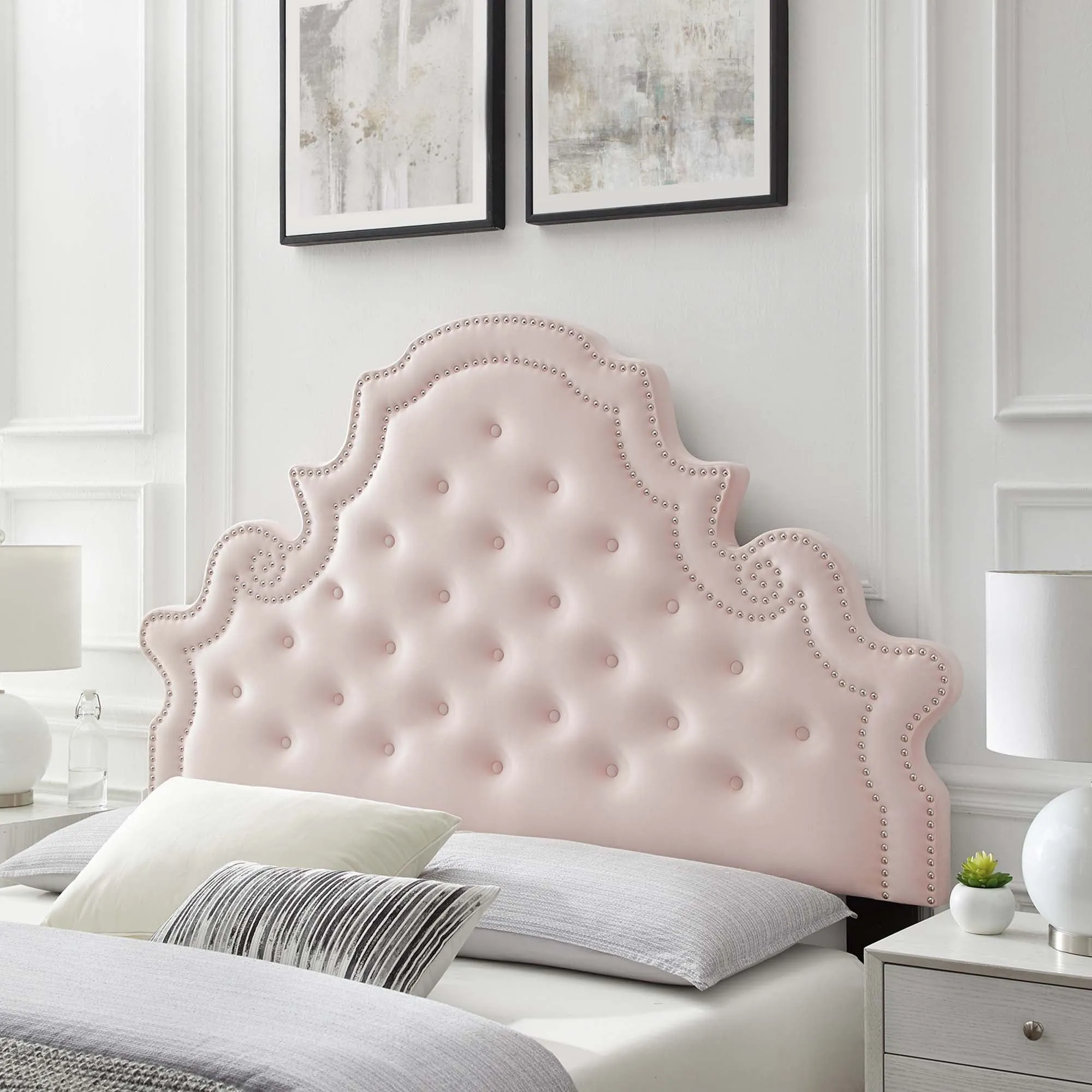 Diana Tufted Performance Velvet Headboard by Modway