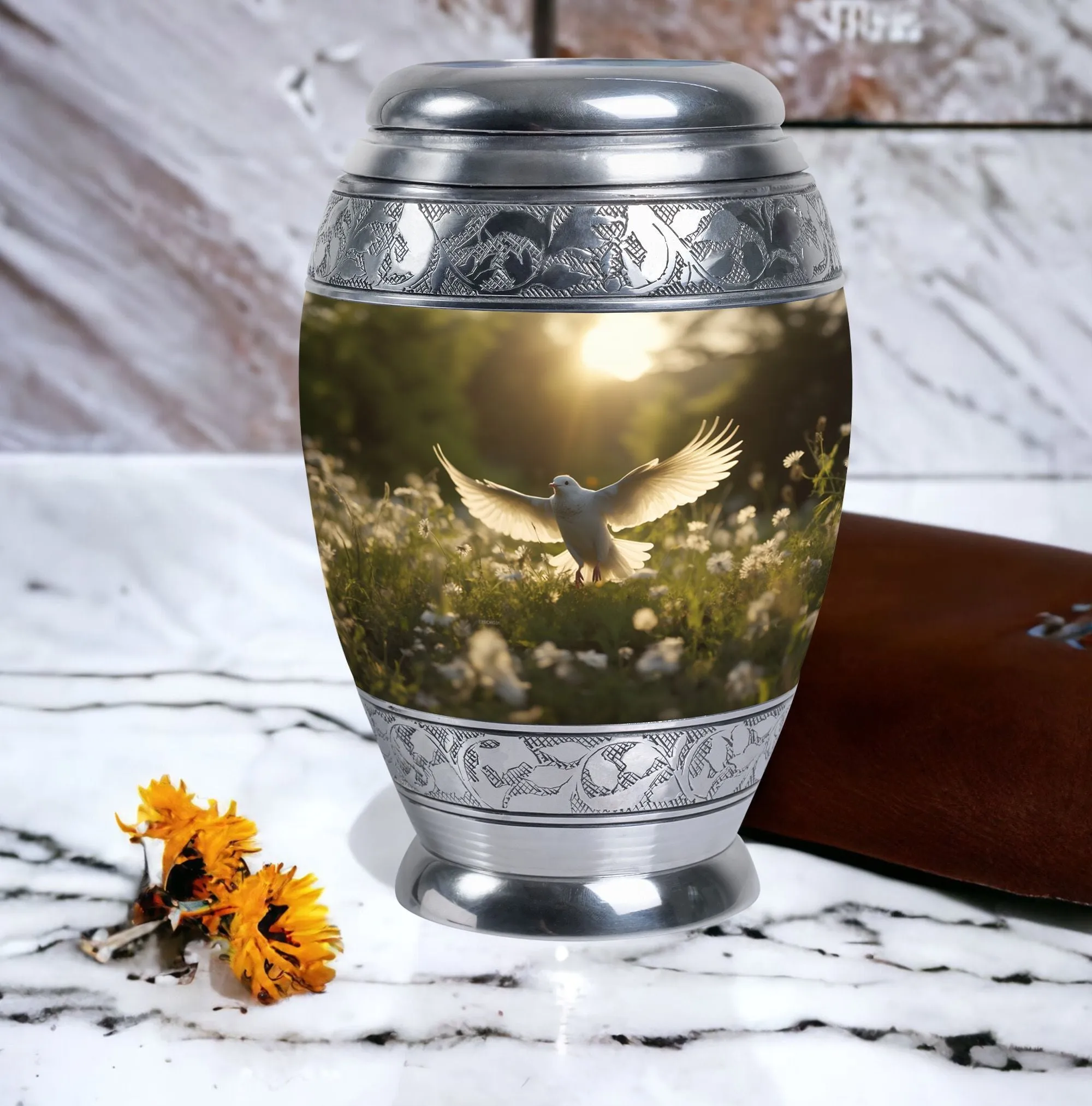 Dove Cremation - Custom Crafted Remembrance Memorial Urn