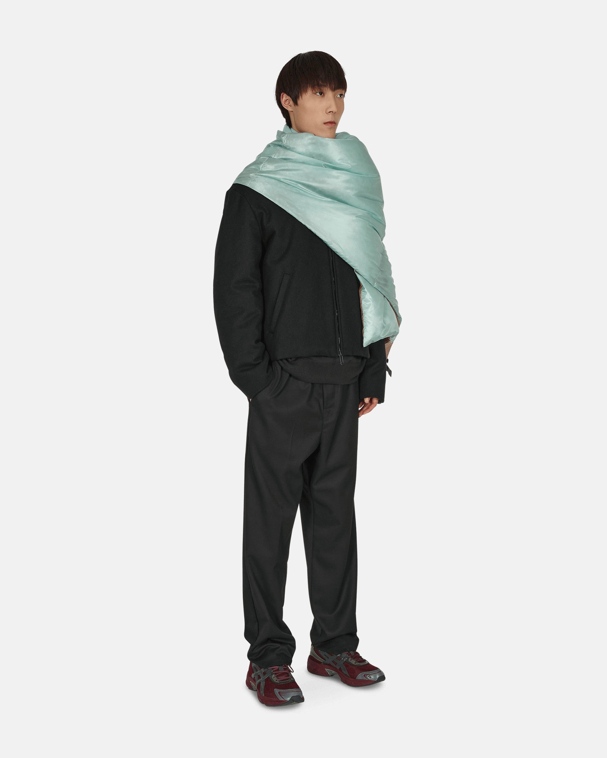 Down Scarf Mint