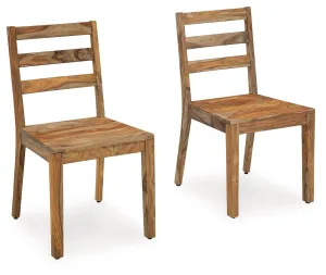 Dressonni Brown Dining Room Side Chair