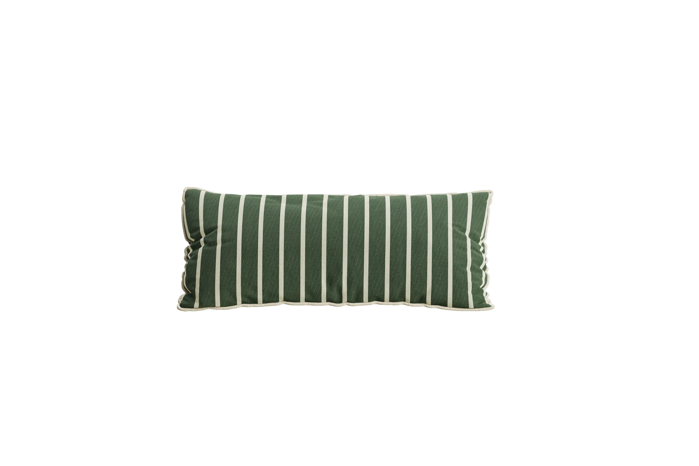 Eclipse Lumbar Pillow - Chair in Striped Hemp Blend