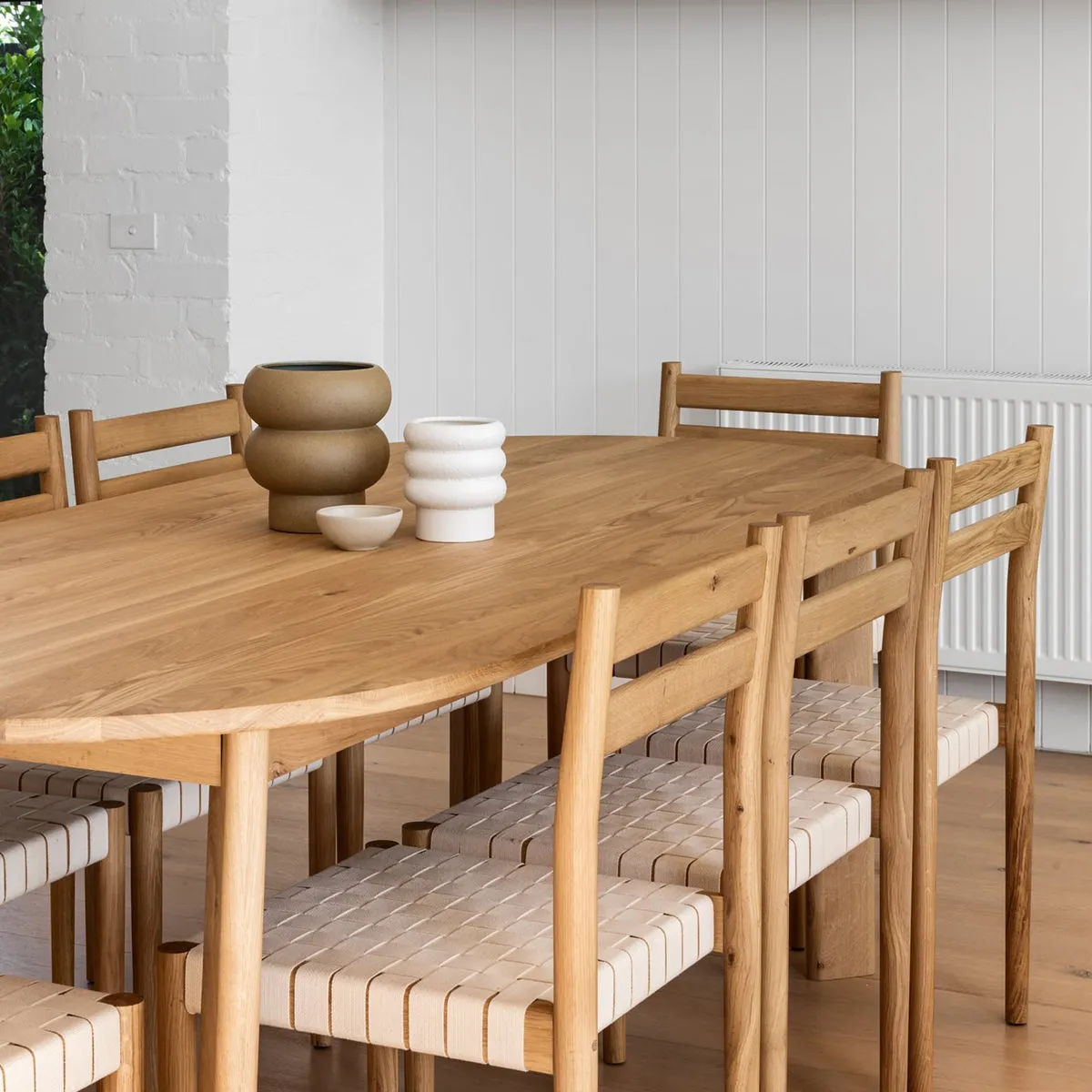 Entwine Dining Chair - Oak / Natural