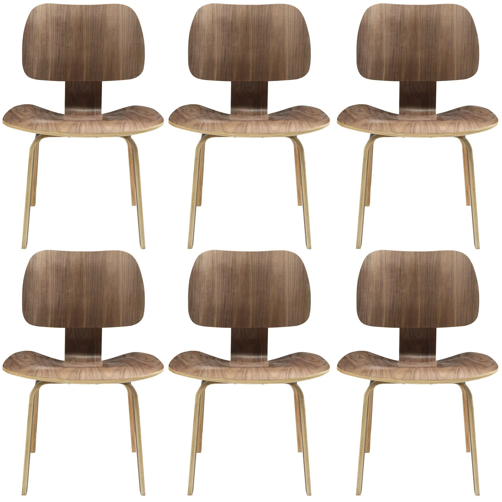 Fathom Dining Chairs Set of 6 by Modway