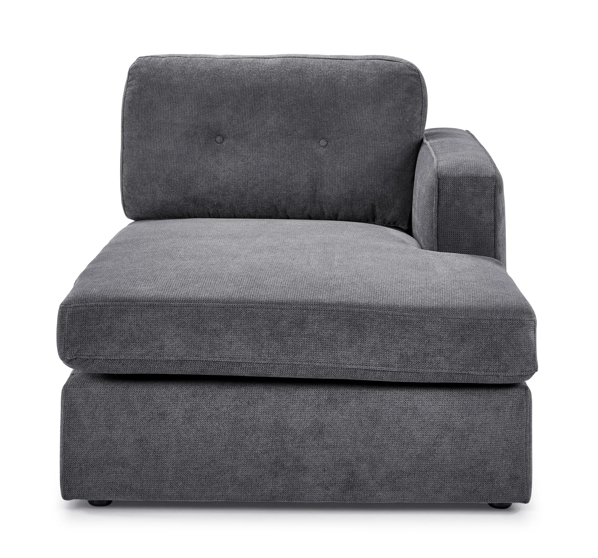 Feeling Connected - Connex 6-Piece Modular Sectional with Drawer Console - Light Grey