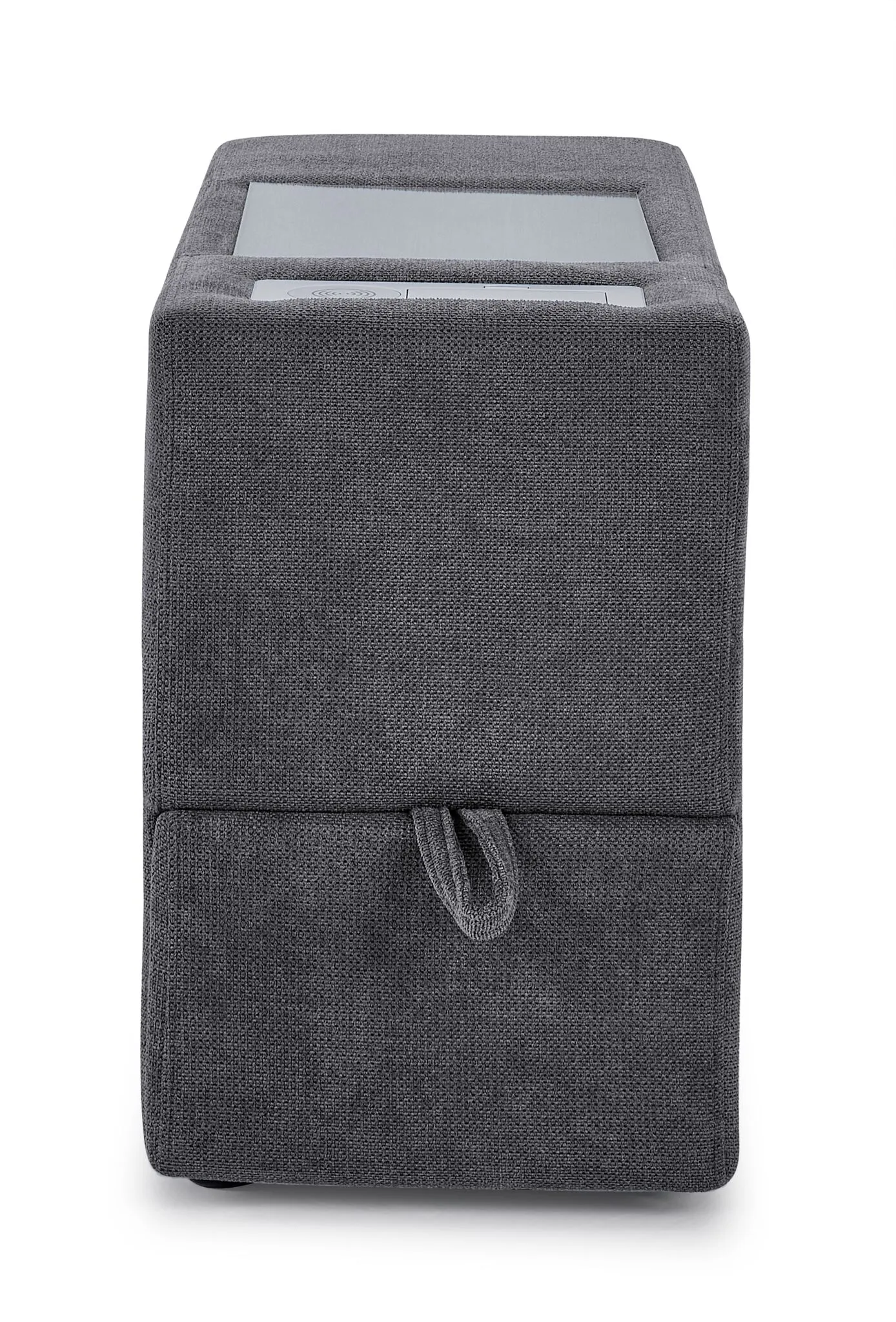 Feeling Connected - Connex 6-Piece Modular Sectional with Drawer Console - Light Grey