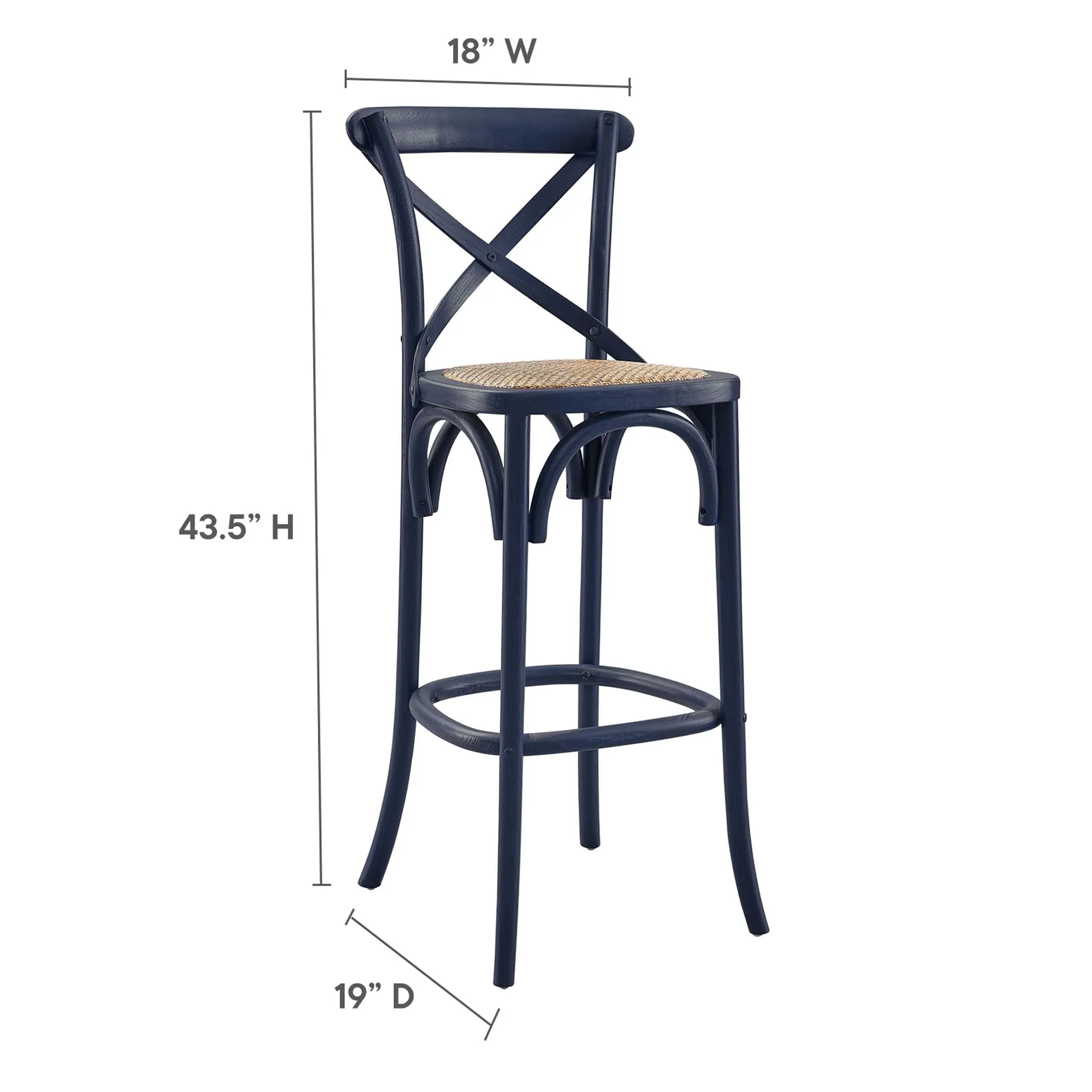 Gear Bar Stool by Modway