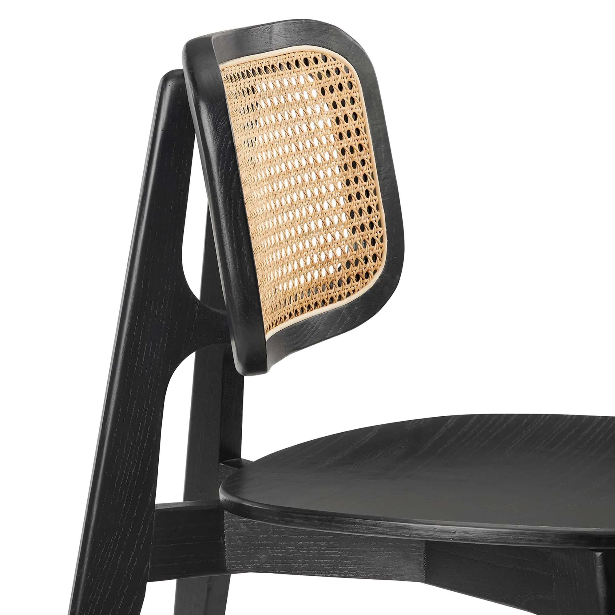 Habitat Wood Dining Side Chair Set of 2 by Modway